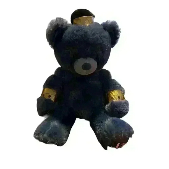 Build A Bear Genie Disney Aladdin 16in Blue Bear Plush - Picture 2 of 4